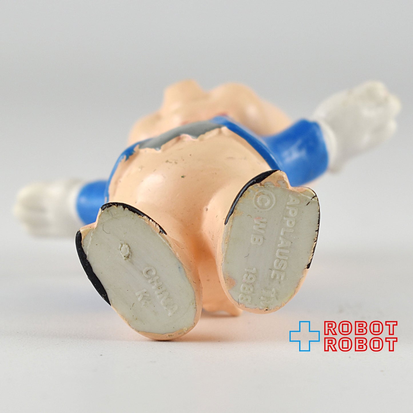 アプローズ社 シェル石油 ルーニー・テューンズ ポーキー・ピッグ 両手あげ PVCフィギュア 1988 袋入未開封