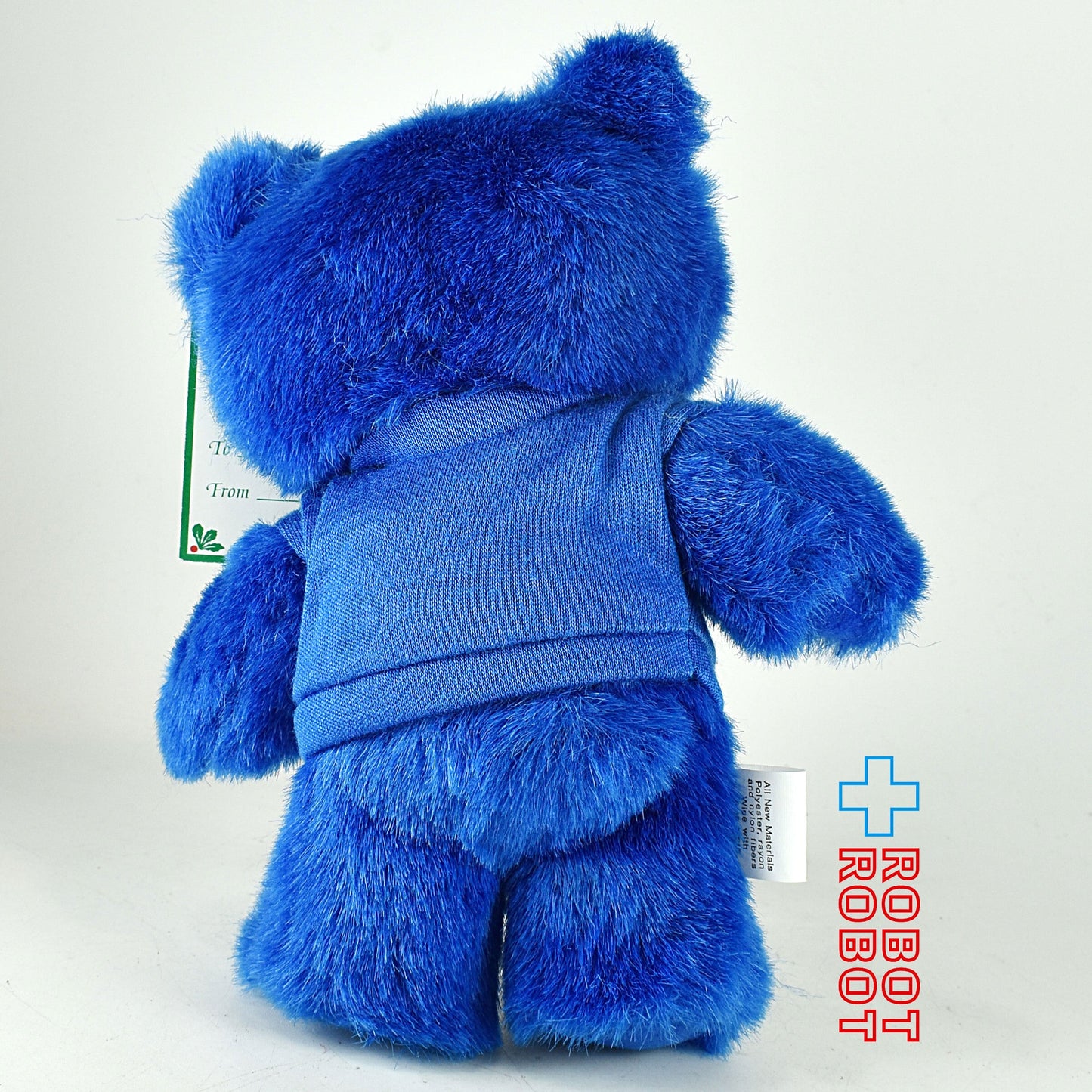 バーガーキング クレヨラ ベア ブルー 紙タグ付 1986