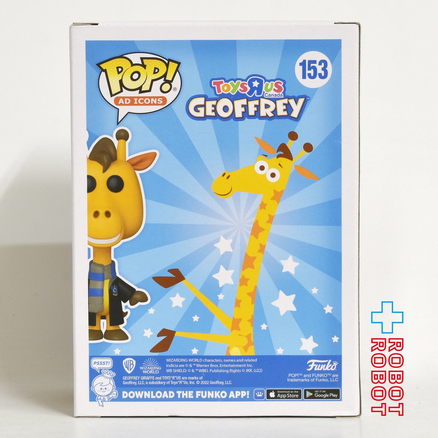 ファンコ POP! ADアイコンズ 153 トイザらス カナダ ハリー・ポッター レイブンクロー ジェフリー ビニールフィギュア 箱入