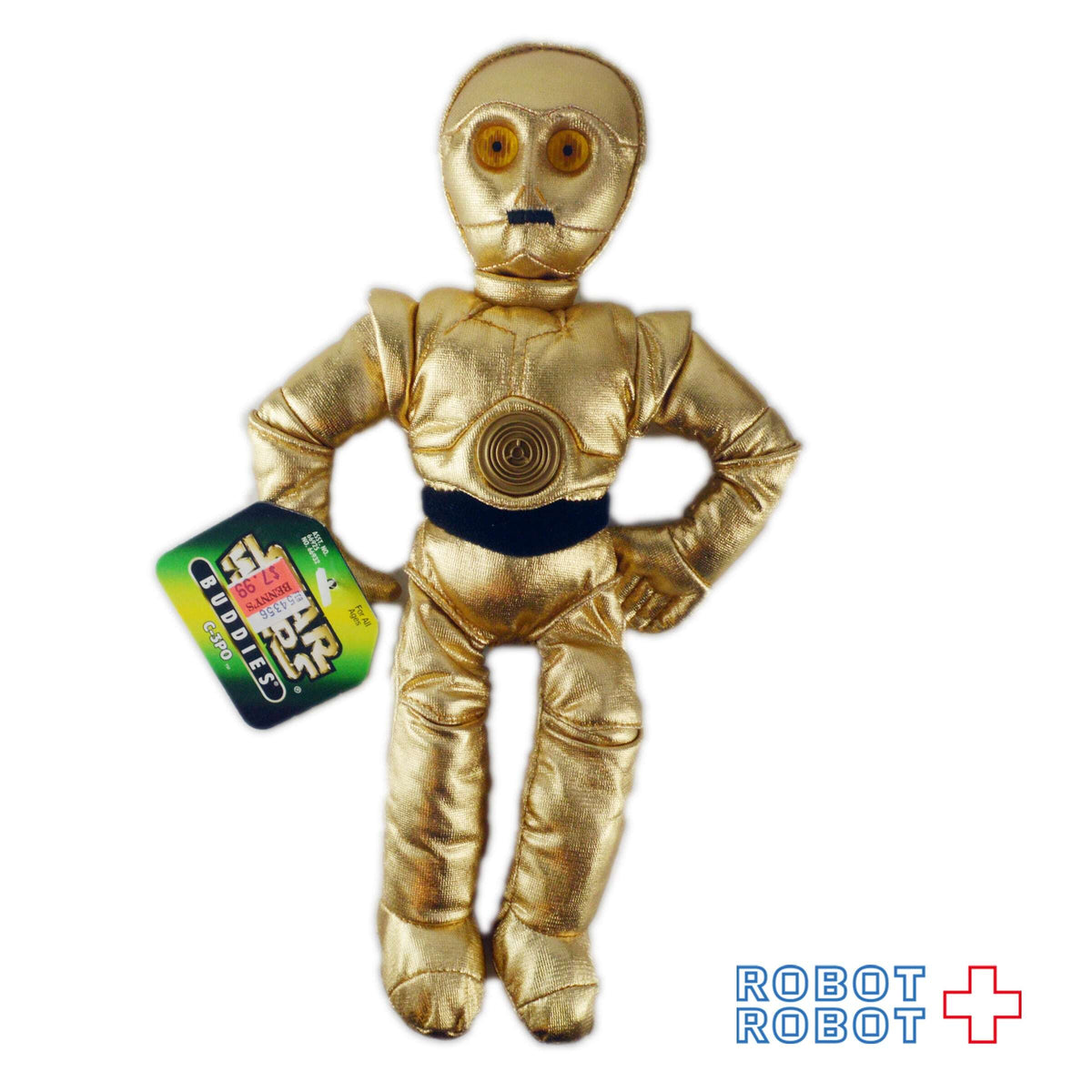 スター・ウォーズ バディーズ C-3PO ビーニーぬいぐるみ人形 US版 紙タグ付