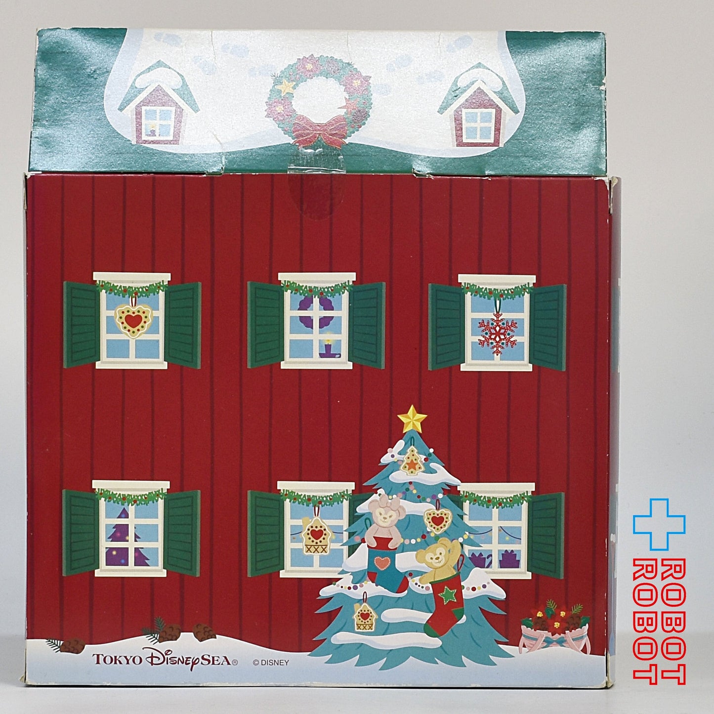 TDS ディズニー クリスマス ダッフィー & シェリーメイ タオル ミラー 巾着 セット 未開封