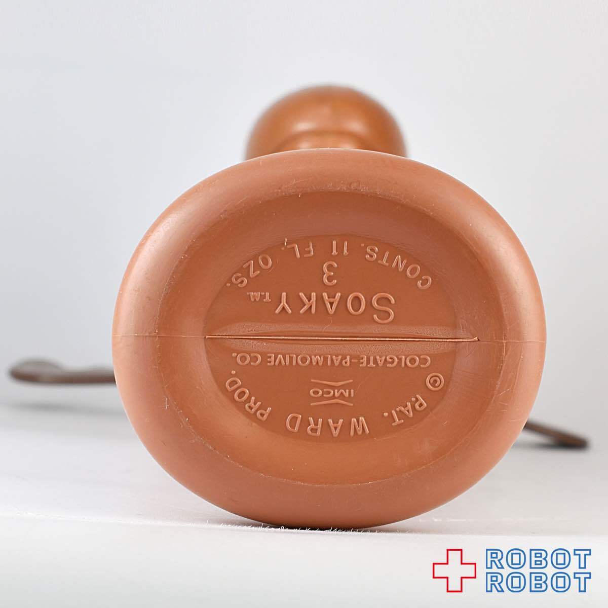 ブルウィンクル 青黄ボーダー ソーキー シャンプーボトル