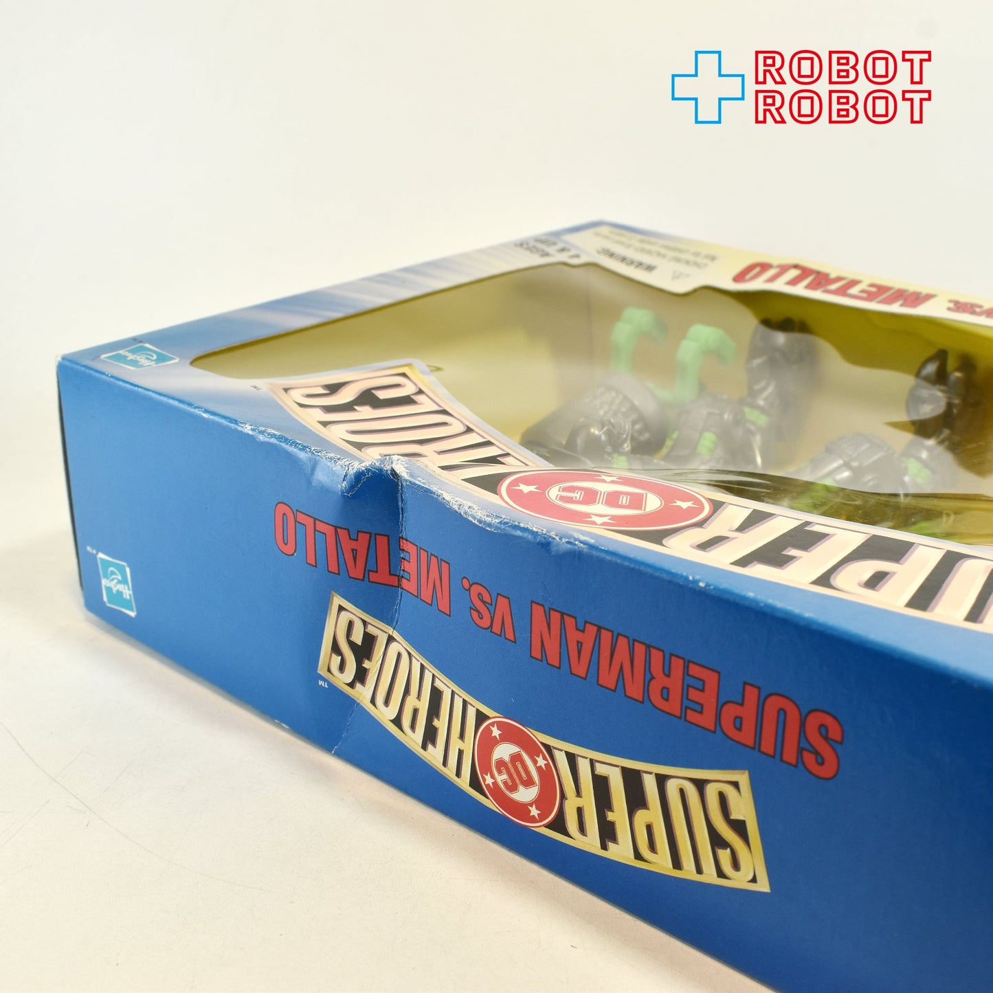 ハズブロ DC スーパーヒーローズ スーパーマン vs メタロ アクションフィギュア 開封箱入