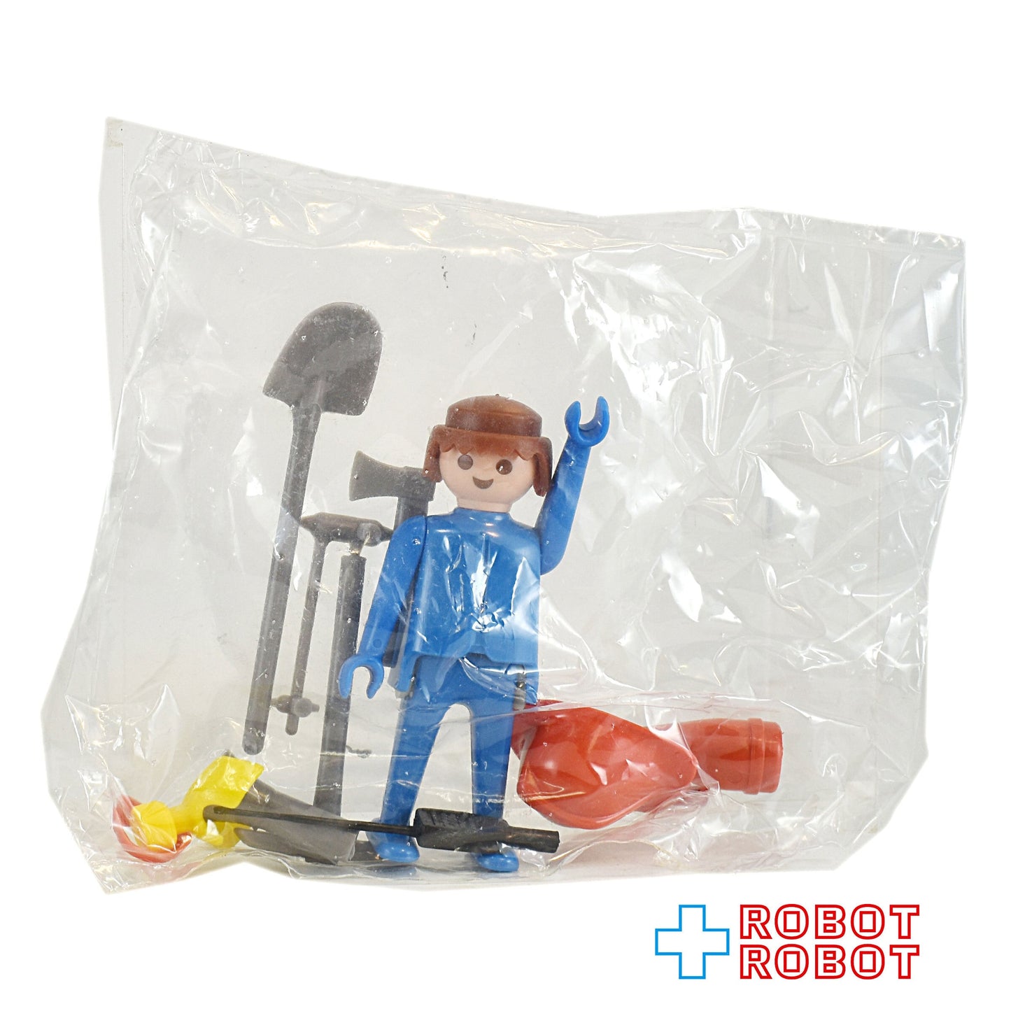 プレイモービル 3366 bシステム 工事現場の人 開封箱付