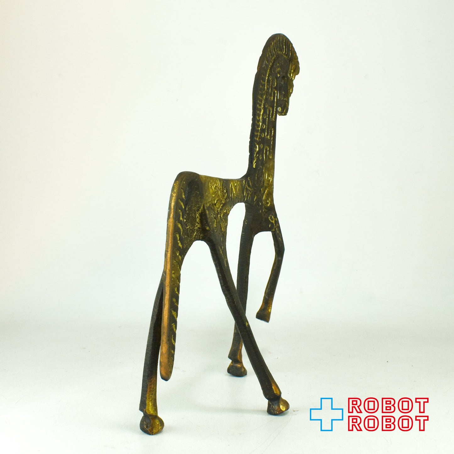 ギリシャ 馬 魔除け 金属 置物