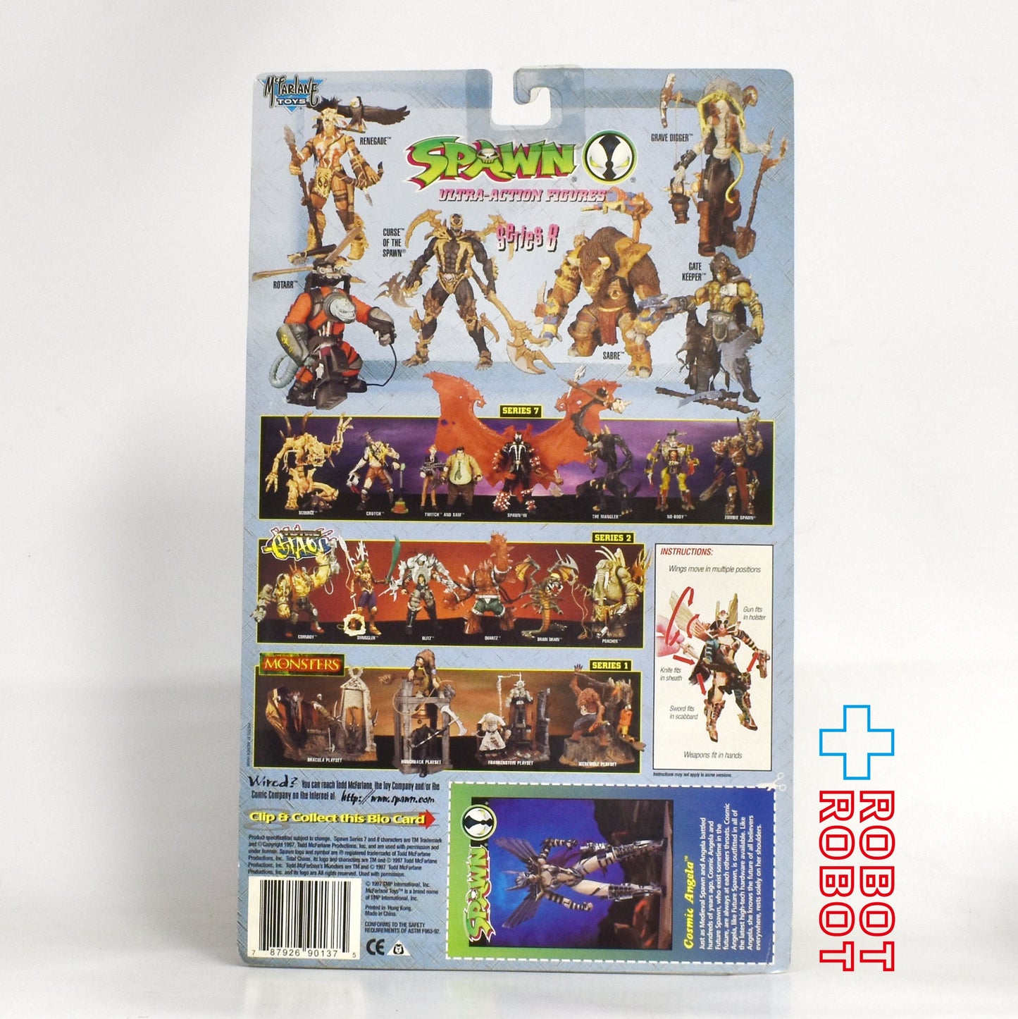 マクファーレン スポーン シリーズ3 コズミックアンジェラ アクションフィギュア 未開封