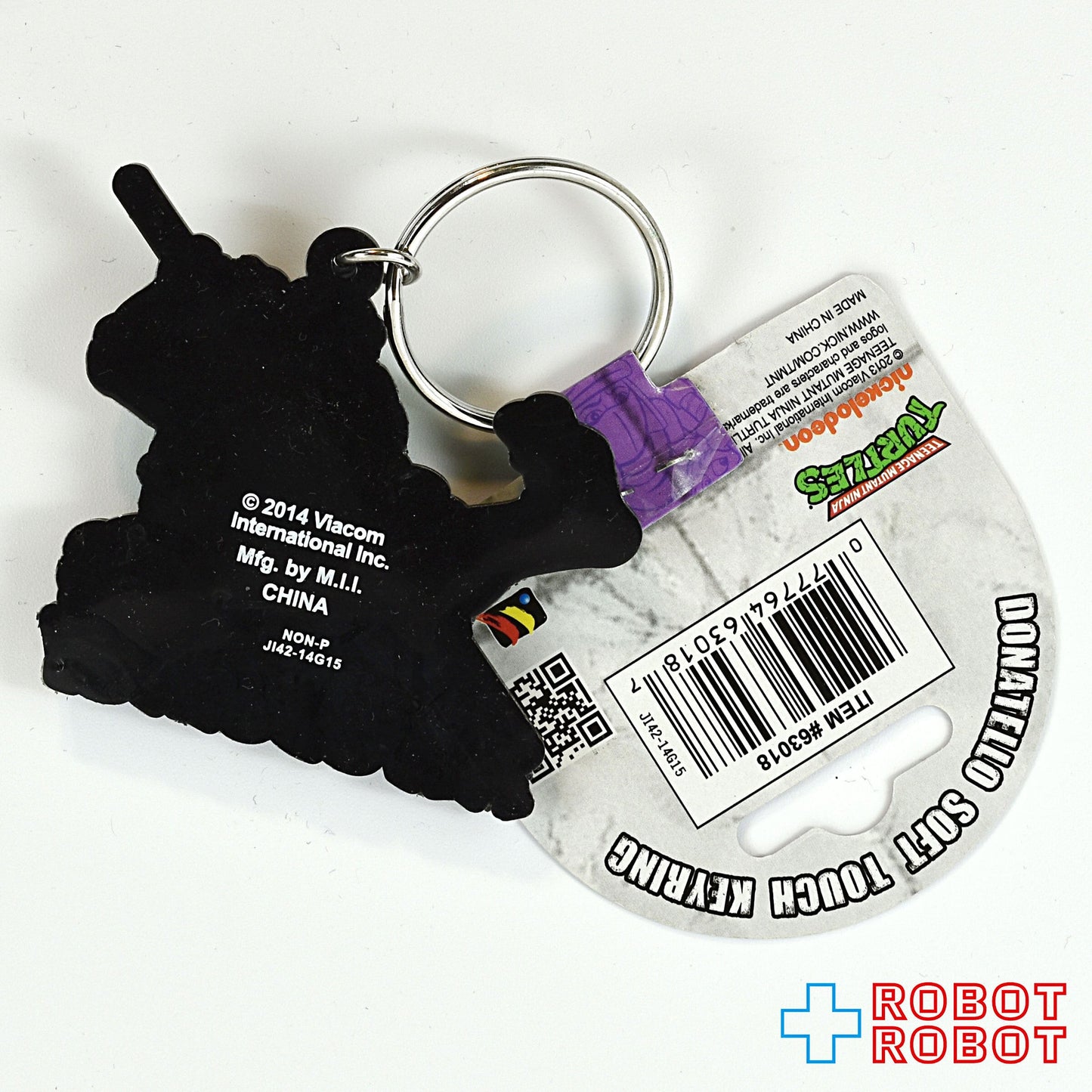 ニンジャ・タートルズ ドナテロ キーホルダー 2013 紙タグ付