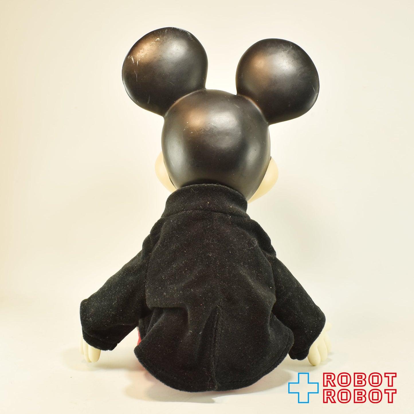 ディズニー ミッキーマウス ラバーフェイス ぬいぐるみ人形 ※難あり