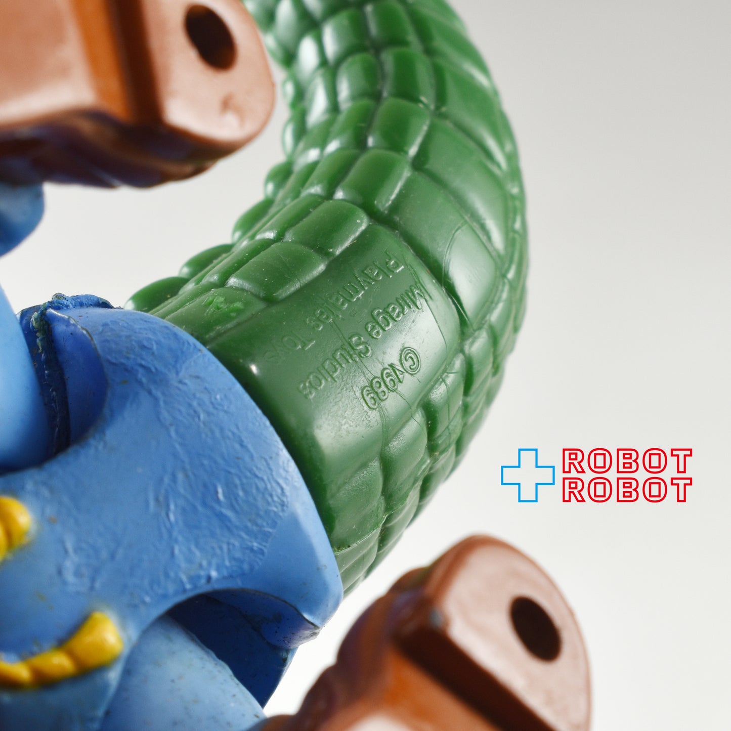 プレイメイツ ティーンエイジ・ミュータント・ニンジャ・タートルズ TMNT レザーヘッド 1989 アクションフィギュア ●ベルト付属 ルース