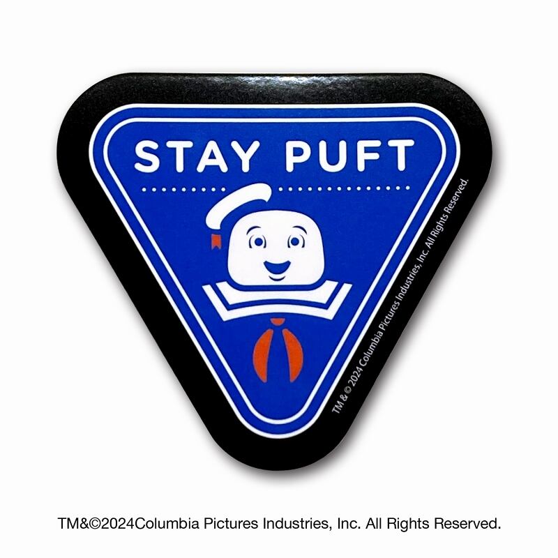 ゴーストバスターズ STAY PUFT スクエア ステッカー