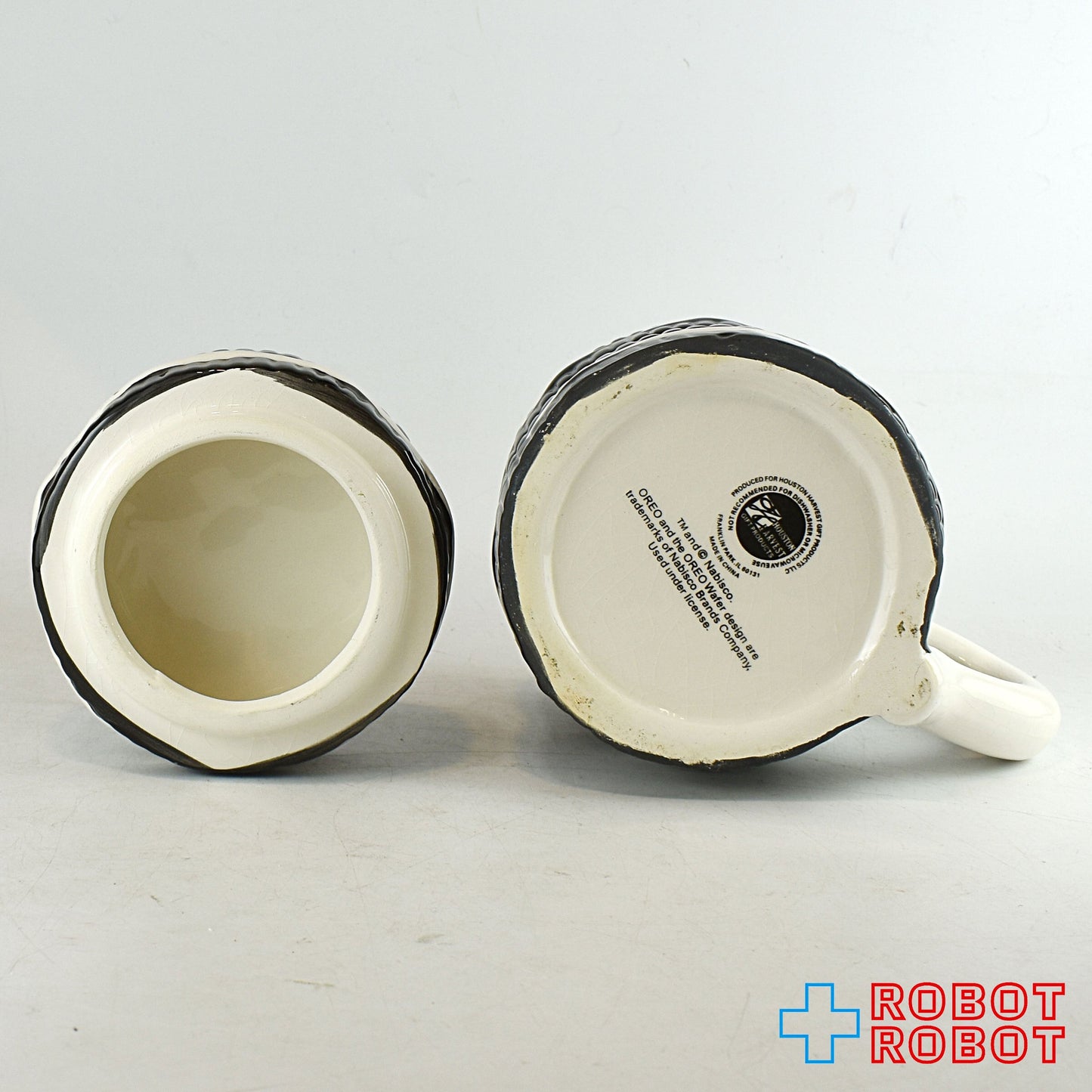 ナビスコ・オレオ・クッキー 陶器 フタ付マグカップ