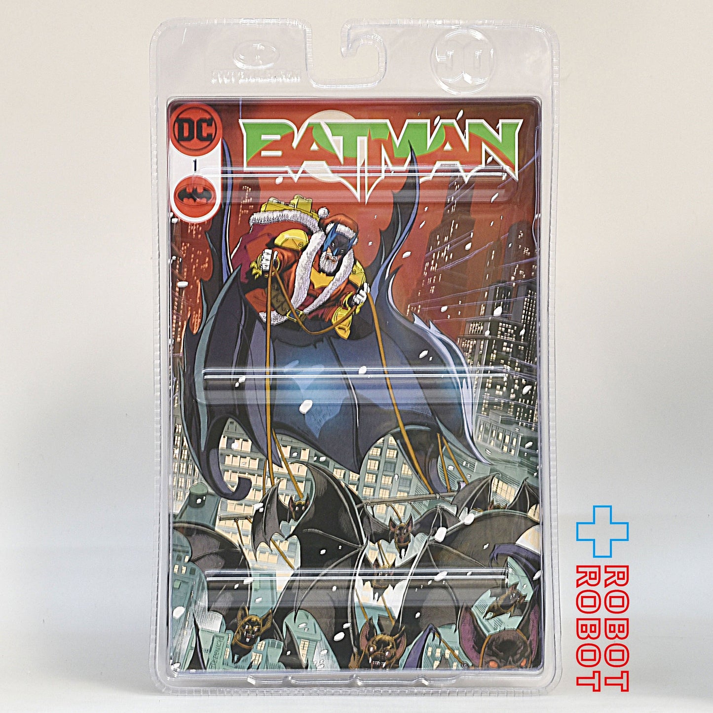 DCマルチバース バットマン・サンタ (レッドスーツ) 7インチ アクションフィギュア パッケージ入り