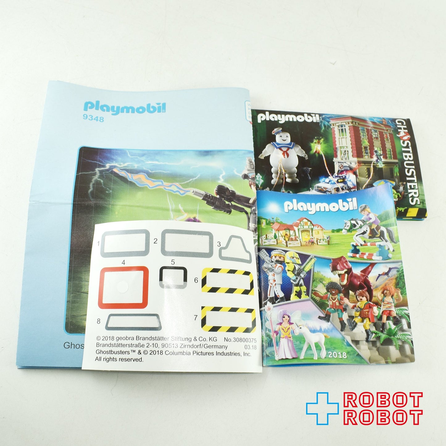 プレイモービル 9348 ゴーストバスターズ レイモンド・スタンツ 開封中古