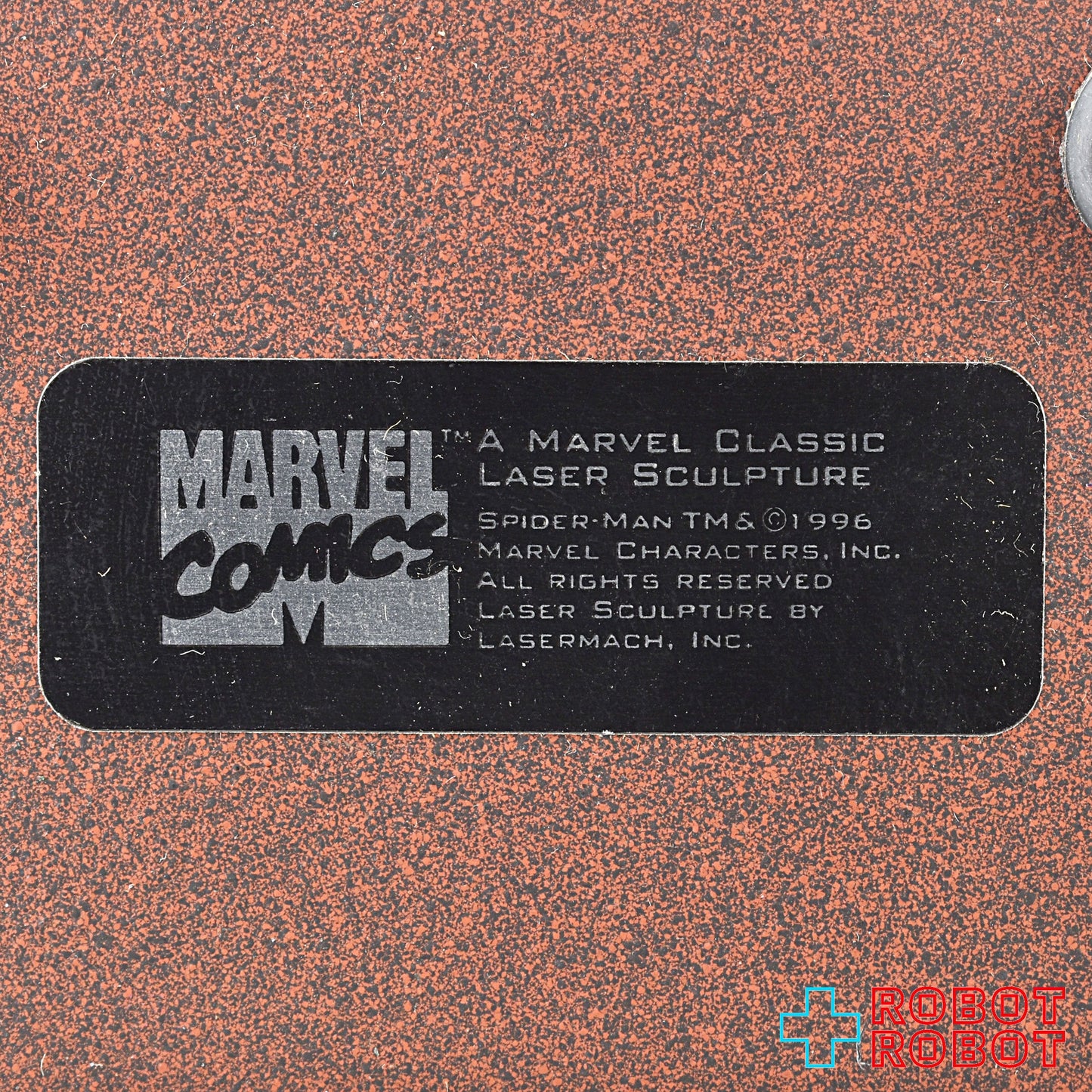 マーベルコミックス マーベルクラシック アメイジング・スパイダーマン レーザースカルプチャー 箱なし