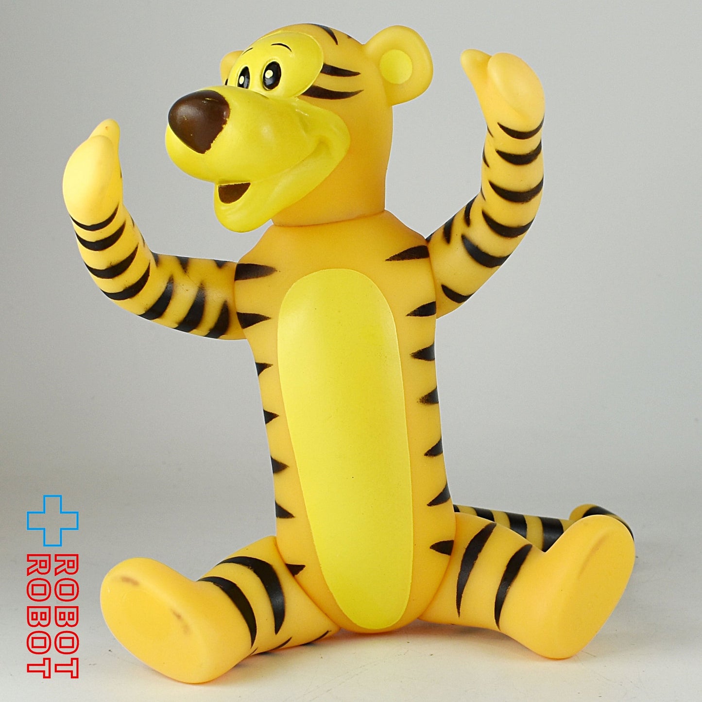 ディズニー ティガー (くまのプーさん) 関節可動 ラバードール ソフビ 香港 紙タグ付