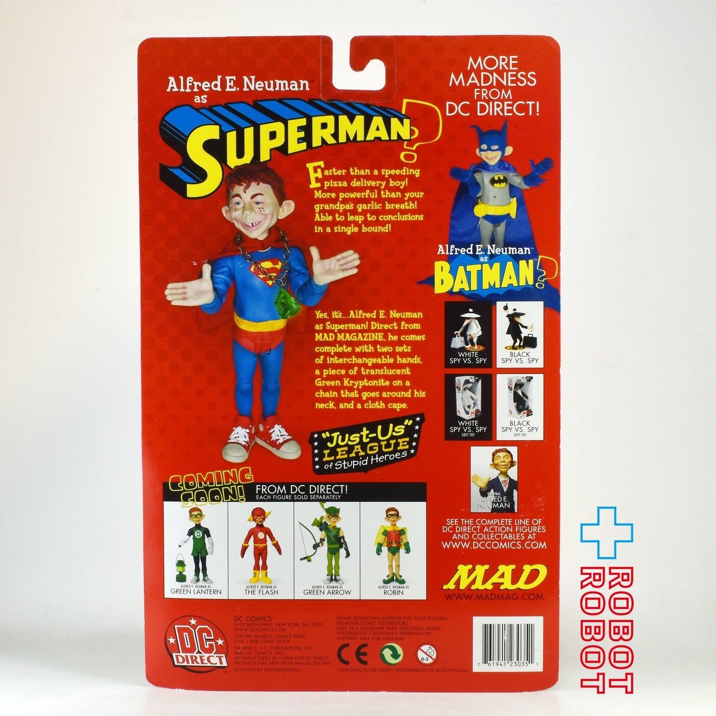 マッドマガジン スーパーマン アクションフィギュア 未開封