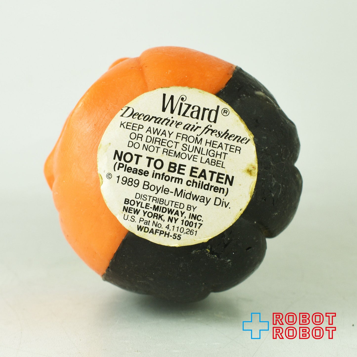 ウィザード ハロウィン 魔女の帽子をかぶったカボチャ エアフレッシュナー フィギュア 1989