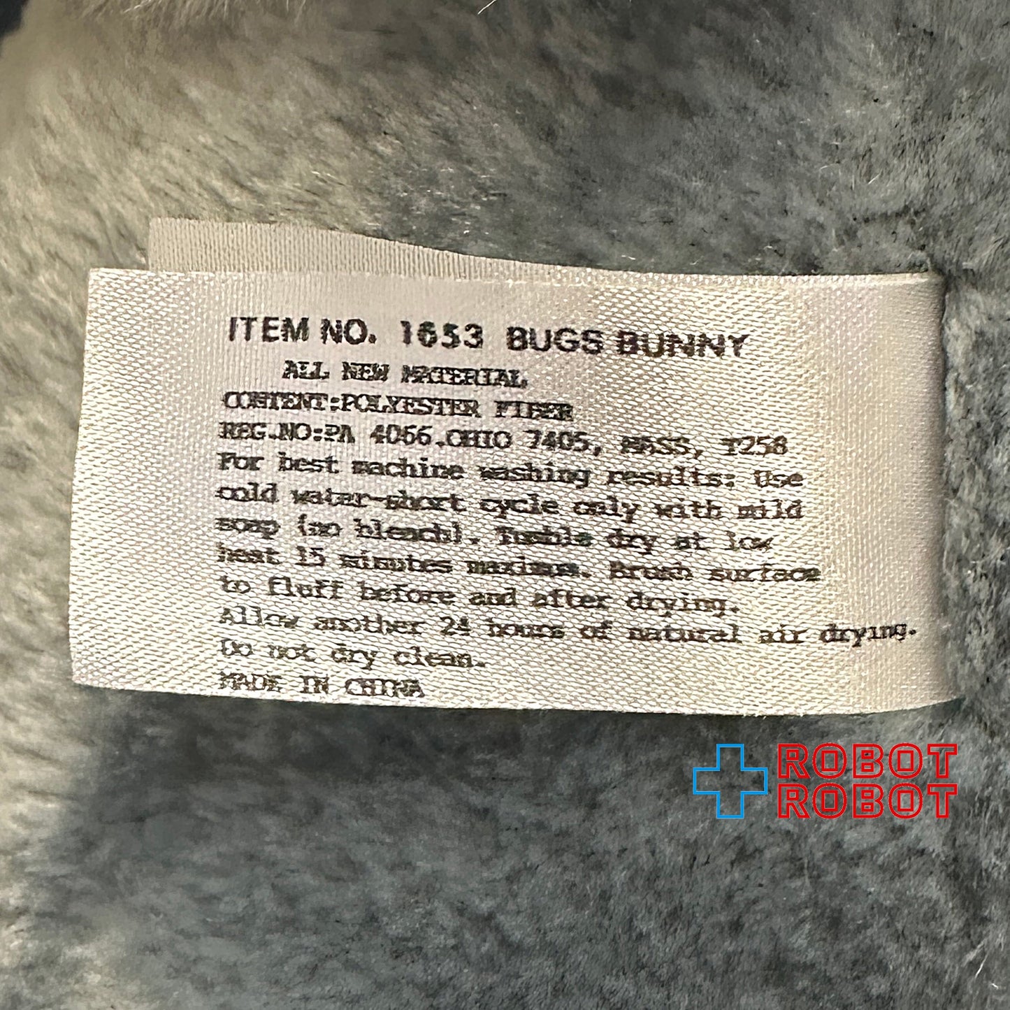 ルーニー・テューンズ バッグス・バニー 48インチ ぬいぐるみ人形 1995