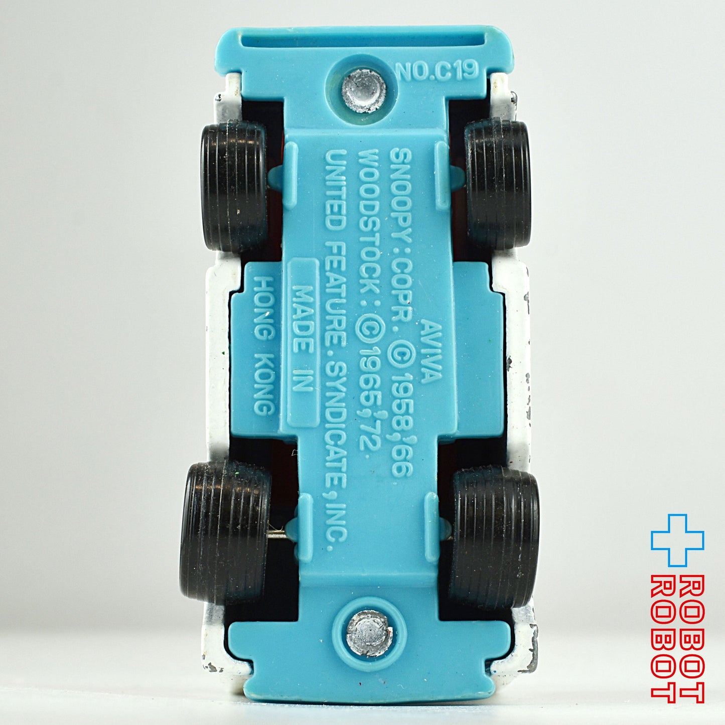 スヌーピー ウッドストック・イン・アイスクリーム トラック ダイキャスト ミニカー メイド・イン・ホンコン ルース