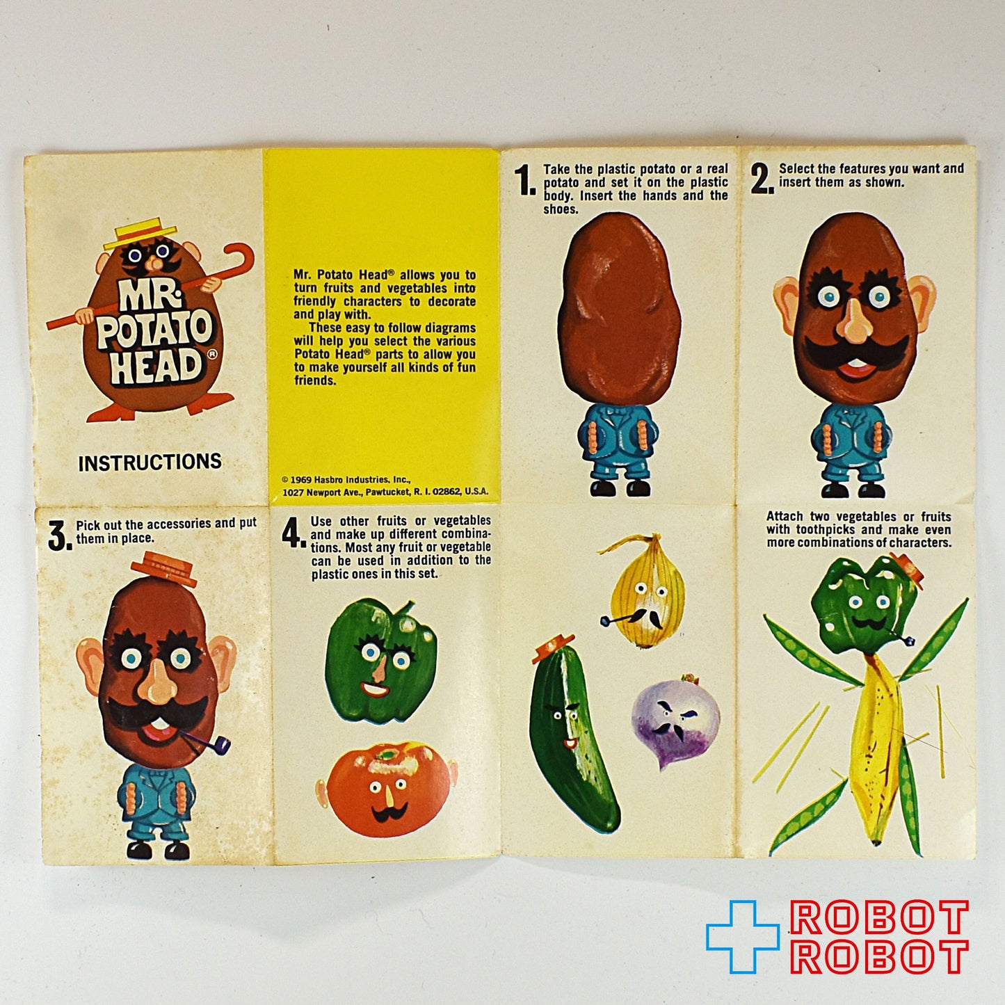 ビンテージ ミスターポテトヘッドとピーマン ピートザペッパー 箱付