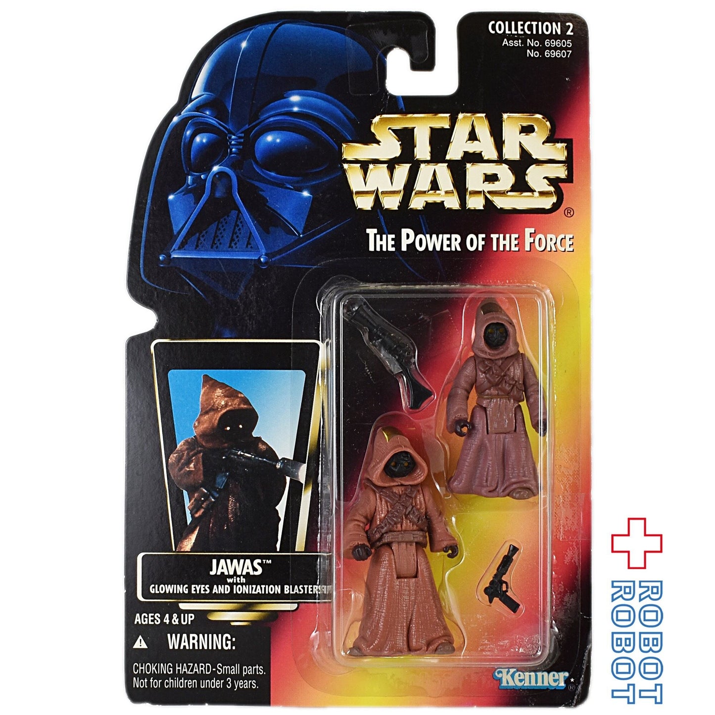 スター・ウォーズ POTF2 レッドカード ジャワ 3.75インチ アクションフィギュア 未開封 US版