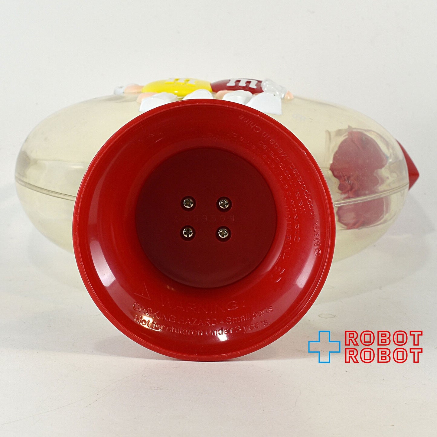 M&M's ディスペンサー フレンドシップボトル レッド&イエロー