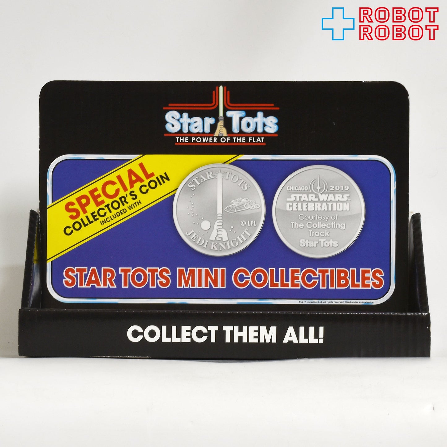 スター・ウォーズ スタートッツ 台紙入コイン 20種セット ディスプレイ箱付 セレブレーション シカゴ2019限定