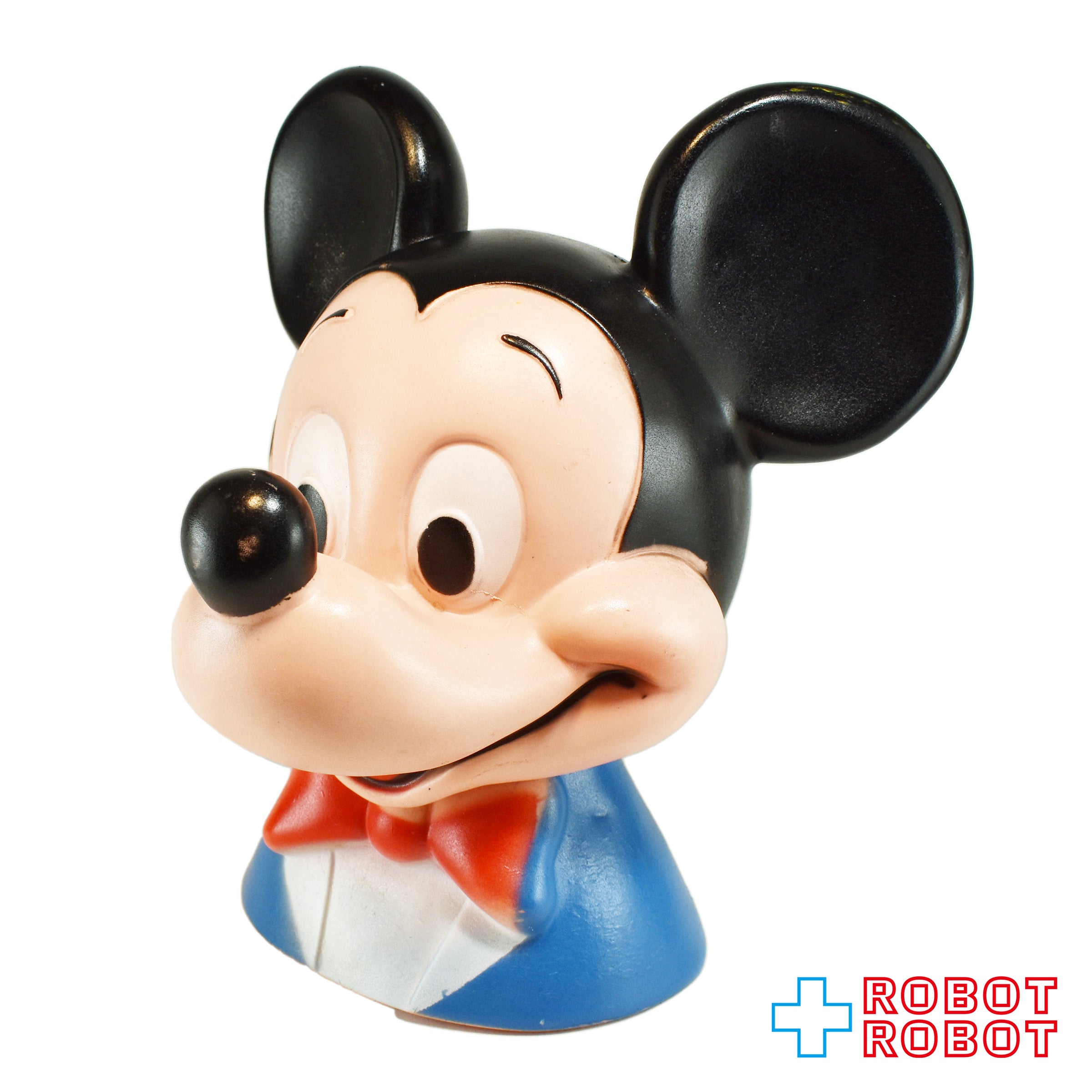 【限定値下】巨大【1971年】ヴィンテージ ディズニー✨ミッキーマウス✨貯金箱 プレイパル ディズニー ミッキーマウス ヘッドソフビ貯金箱 1971 底蓋