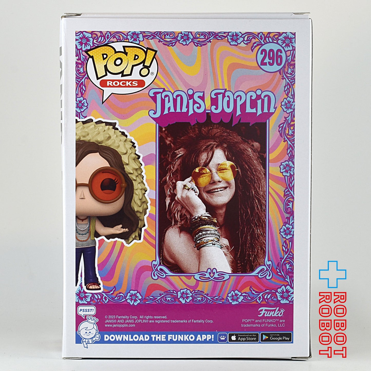ファンコ POP! ロックス 296 ジャニス・ジョプリン ビニールフィギュア 未開封