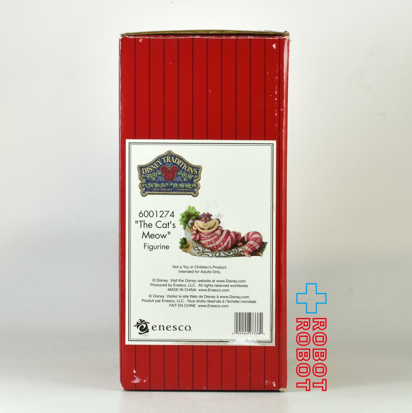 ディズニー・トラディション ジム・ショア エネスコ ふしぎの国のアリス チェシャ猫 "The Cat's Meow" フィギュア 箱付