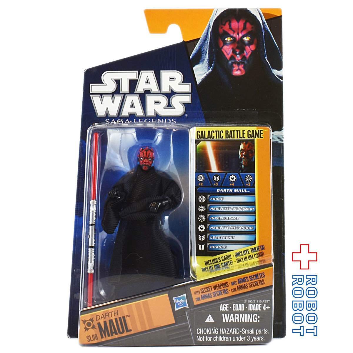スター・ウォーズ SL2010 SL08 ダース・モール サーガ・レジェンズ 3.75インチ アクションフィギュア 未開封 US版