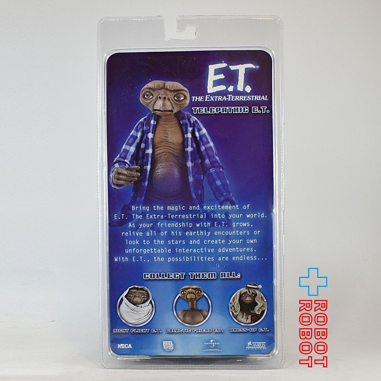 ネカ テレパシックE.T. アクションフィギュア 未開封