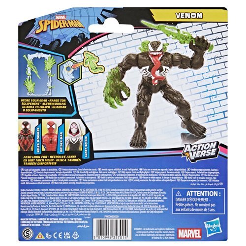 マーベル スパイダーマン アクションバース ヴェノム 4.5インチ アクションフィギュア 未開封