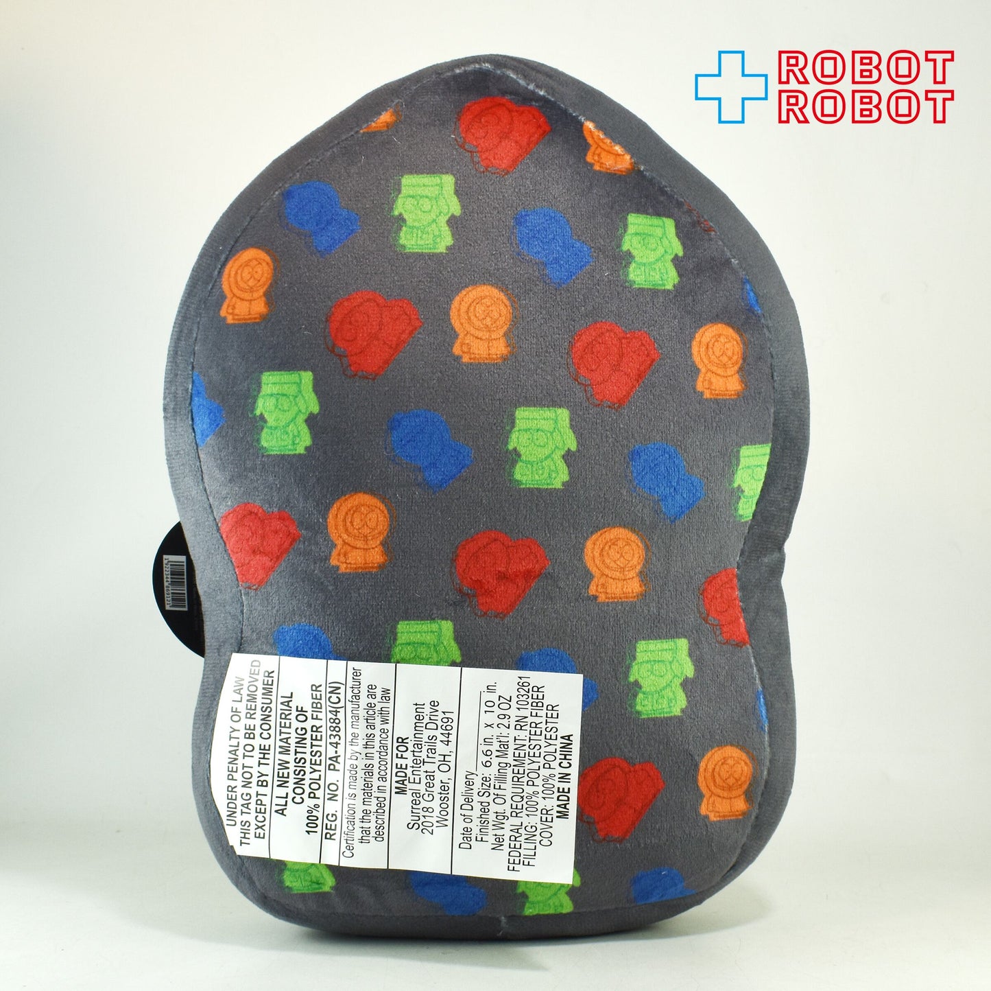 シュールエンターテインメント サウスパーク スタン ピロウズ プラッシュ 2025 紙タグ付き