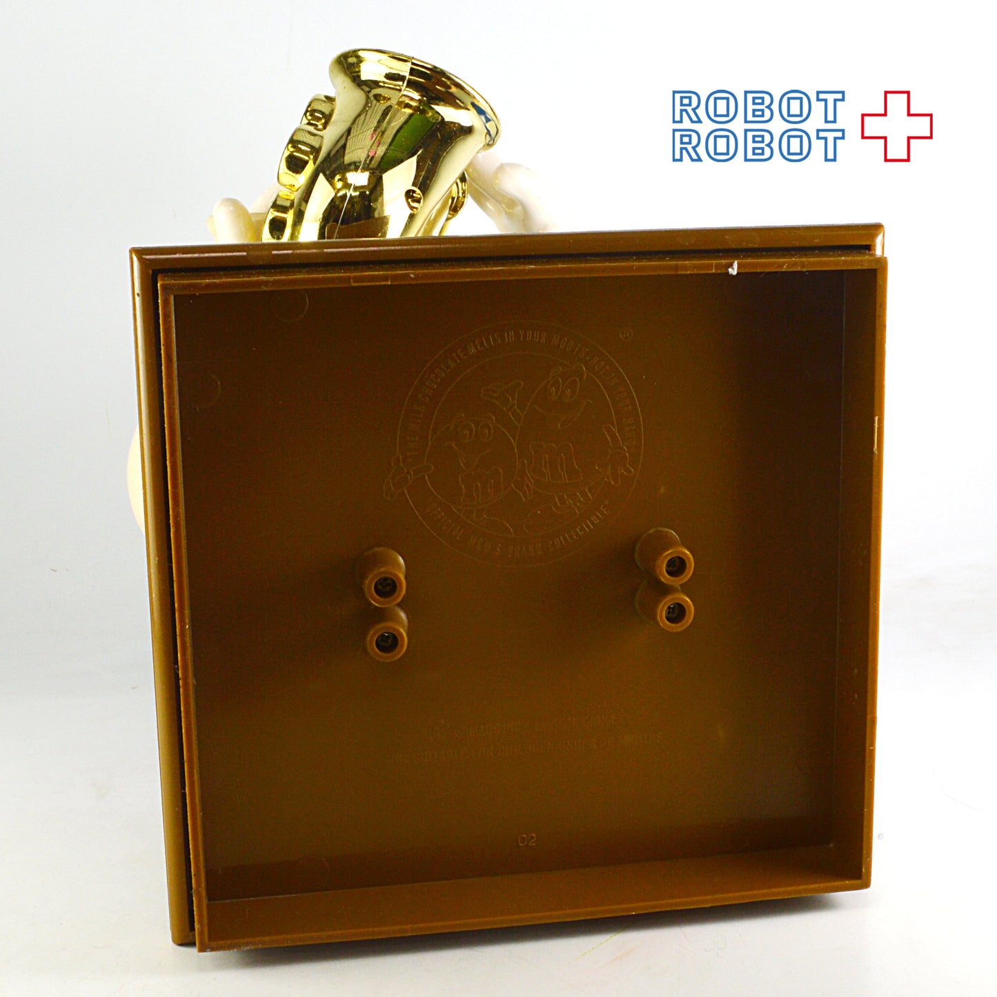 M&M's エムアンドエムズ ディスペンサー コレクターシリーズ ブルースカフェ サックス リミテッドエディション 箱入