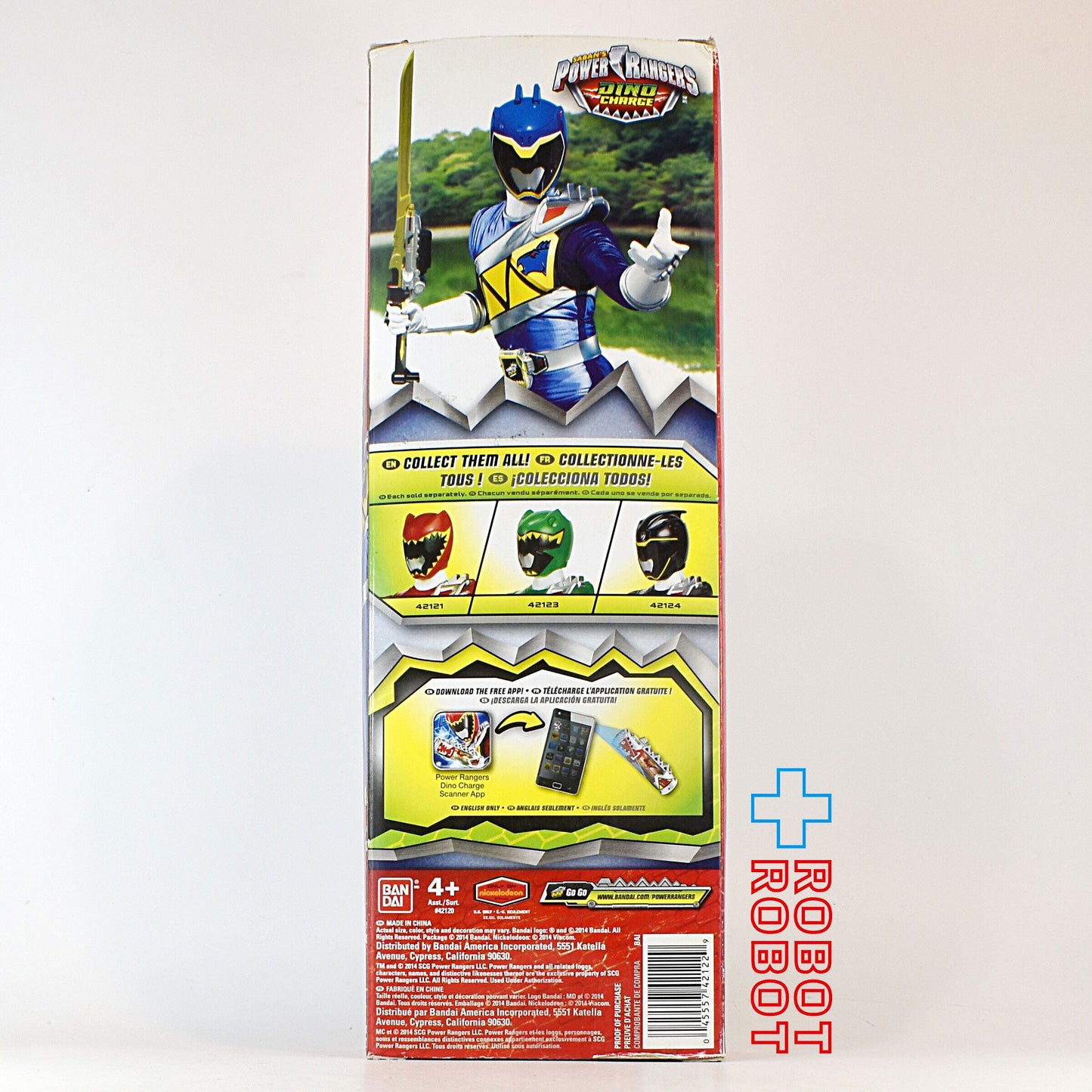 バンダイ パワーレンジャー ブルーレンジャー 12インチ アクションフィギュア 箱入