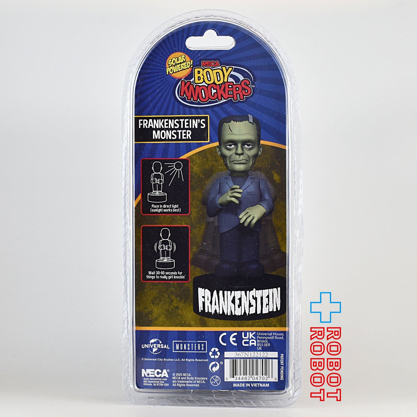 NECA ネカ ユニバーサル・モンスターズ フランケンシュタイン ボディーノッカー ボビングヘッドフィギュア 未開封
