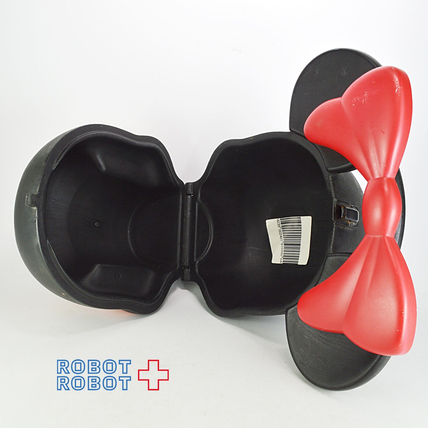 ミニーマウスの顔のカタチのランチボックス ALADDIN 水筒欠