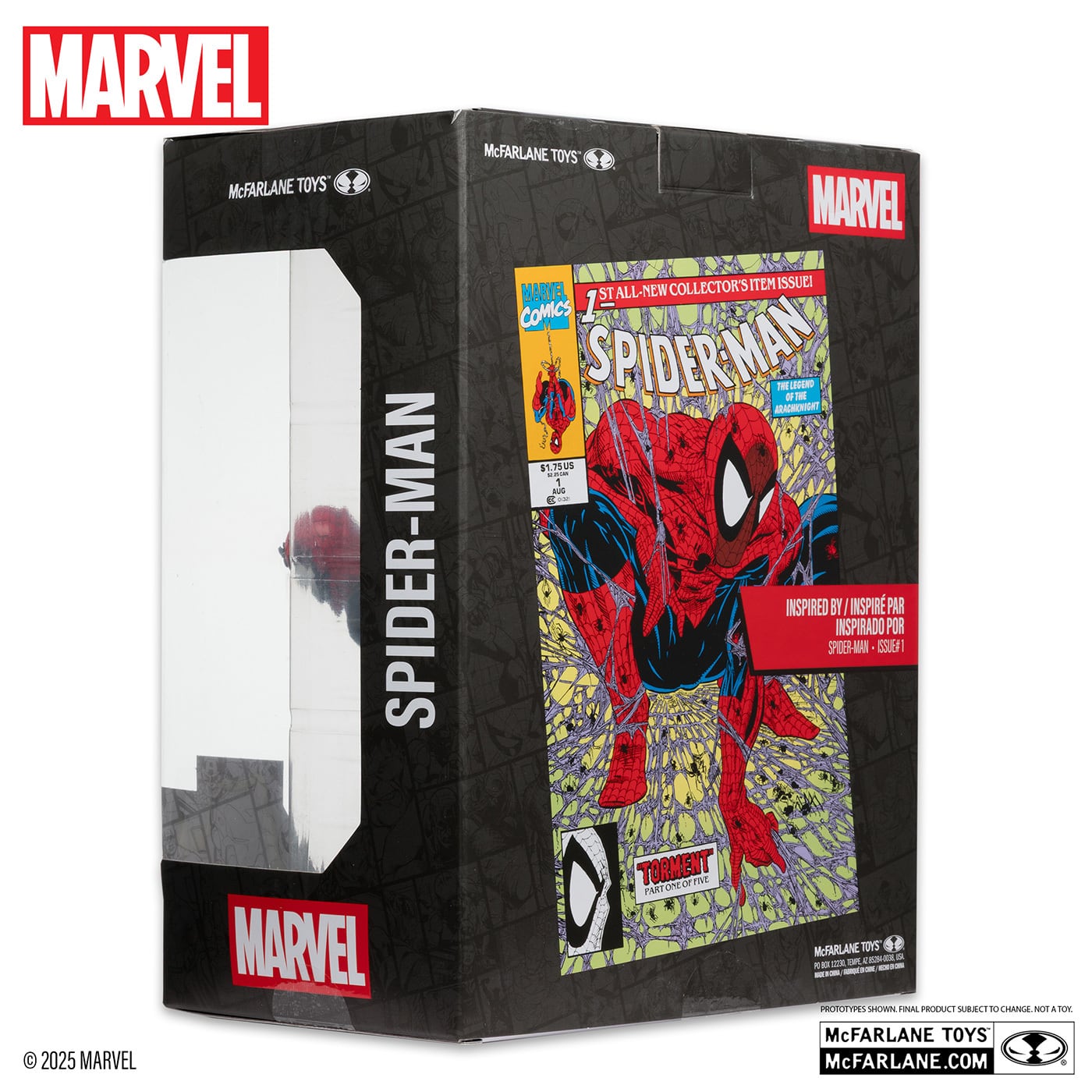 マクファーレン・トイズ マーベル シーン・フィギュア #013 スパイダーマン 1/6 スタチューフィギュア 未開封