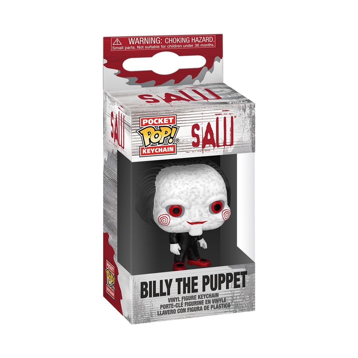 ファンコ ポケット POP! キーチェーン SAW ジグソウ ビリー 箱入未開封