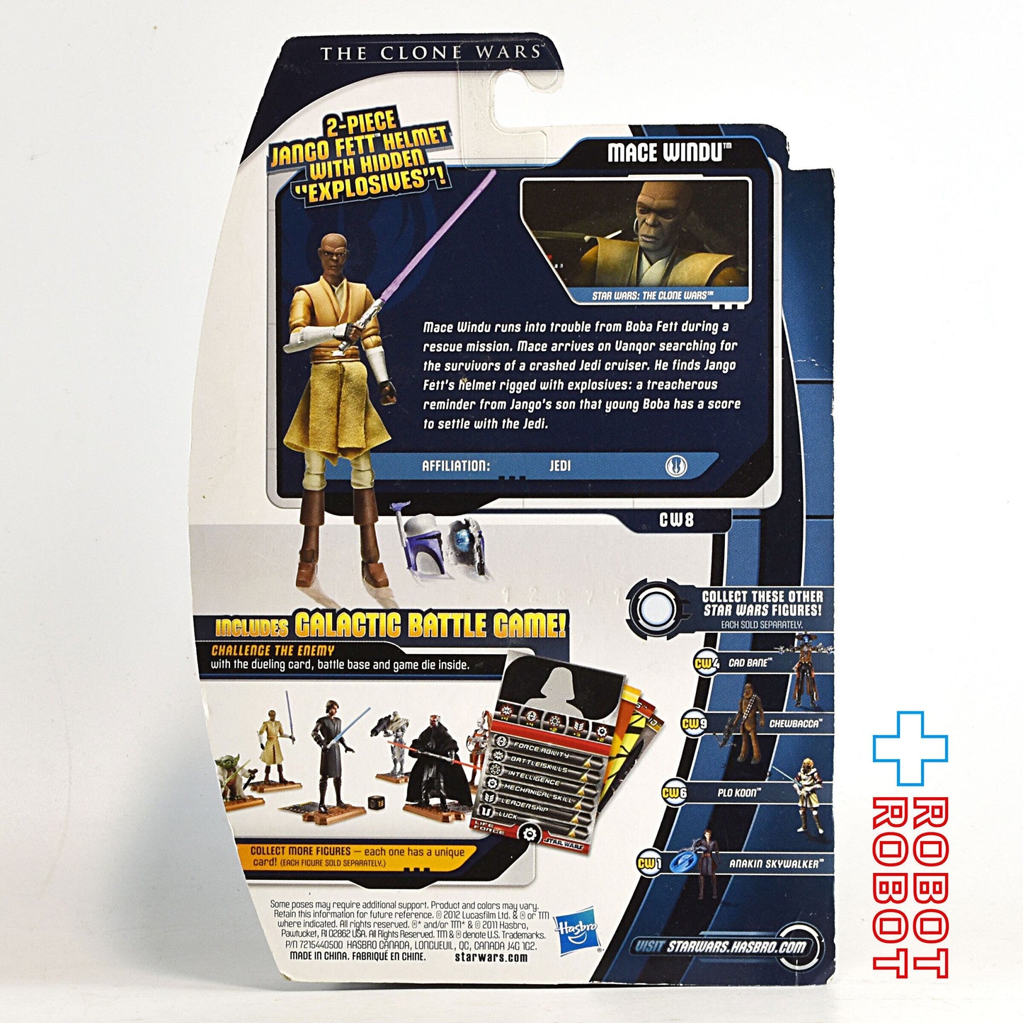 スター・ウォーズ CW2012 CW08 メイス・ウィンドゥ クローン・ウォーズ 3.75インチ アクションフィギュア 未開封 US版