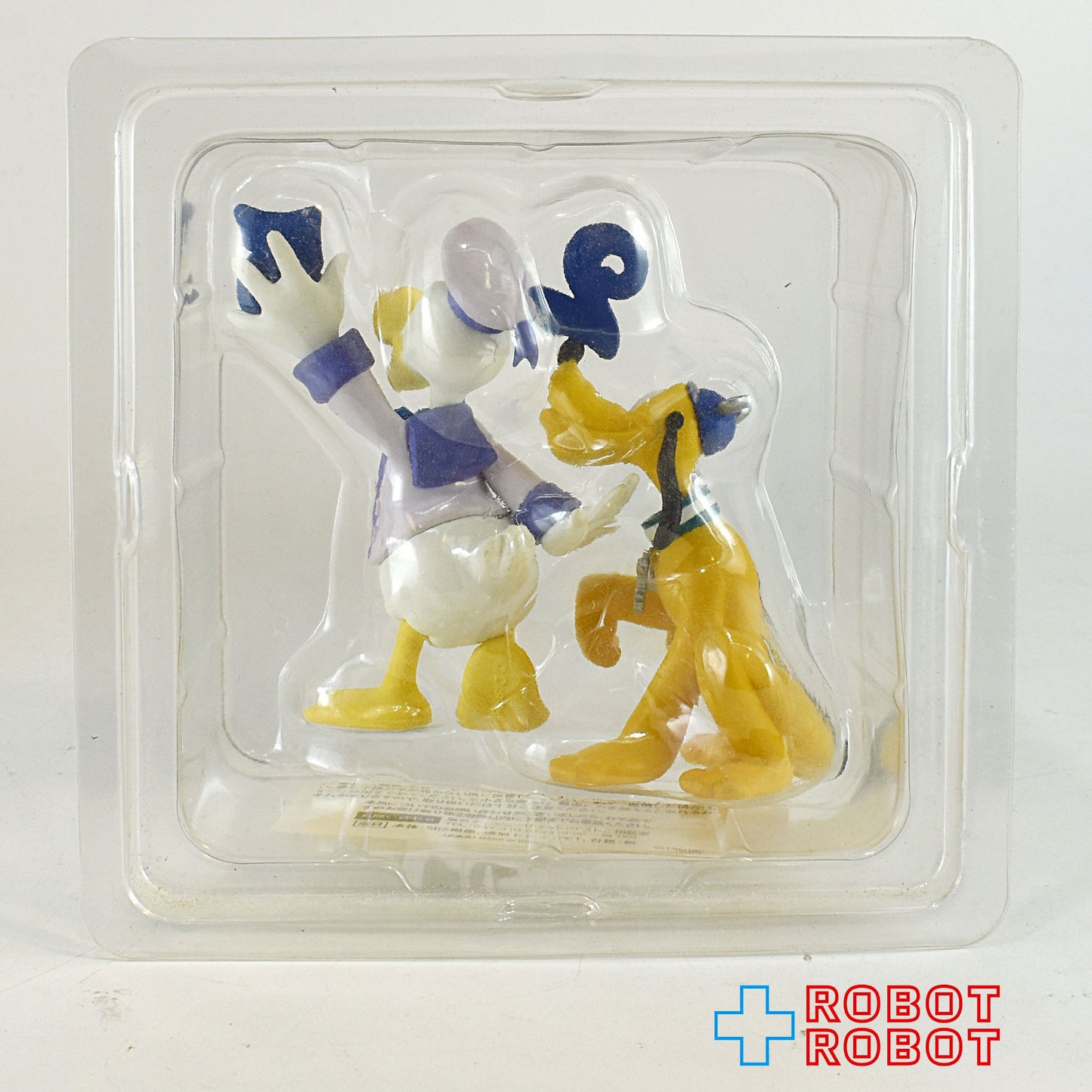 ディズニー TDR 25周年 マジックラリーキャンペーン ドナルド & プルート オリジナルフィギュアリン パッケージ入
