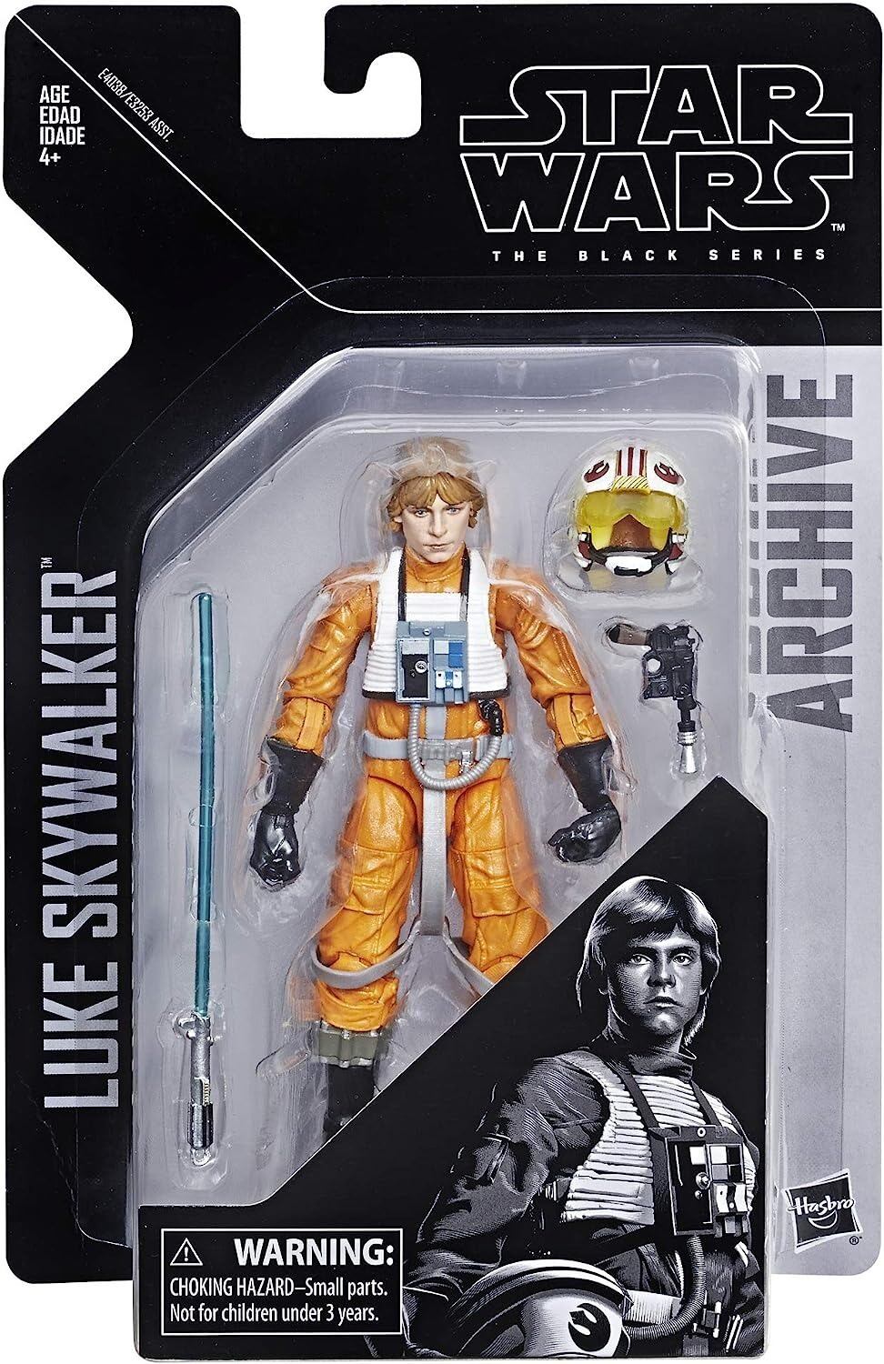スター・ウォーズ ブラックシリーズ アーカイブ ルーク・スカイウォーカー Xウイング・パイロット 6インチフィギュア 未開封 ※難有り