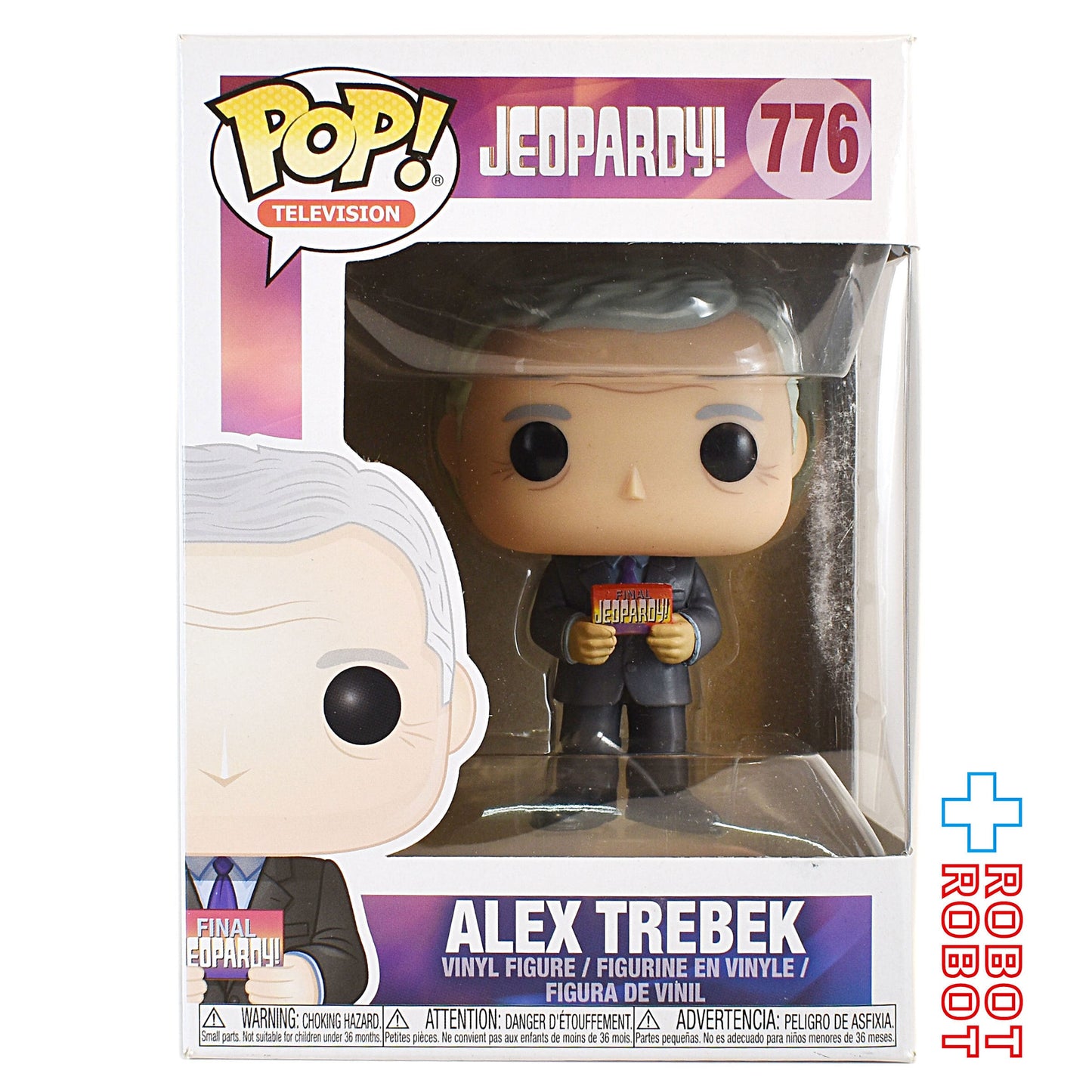 ファンコ POP! テレビジョン 776 ジェパディ! アレックス・トレベック ビニールフィギュア 箱入り