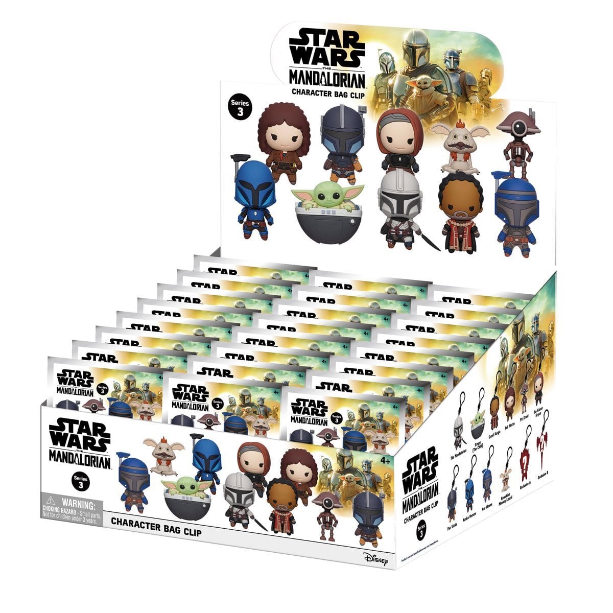 モノグラム フィギュラル バッグ クリップ スターウォーズ マンダロリアン S3 未開封