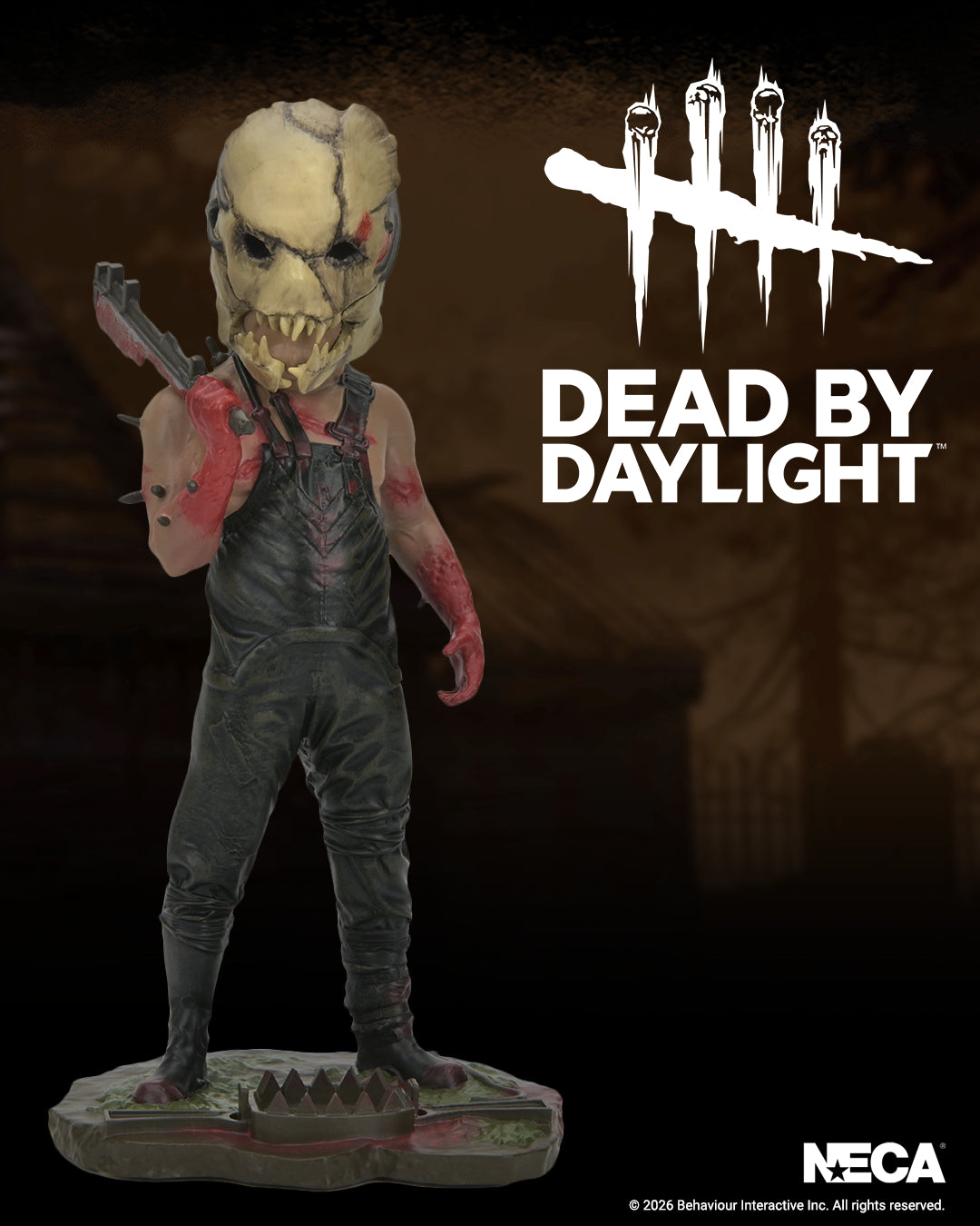 NECA デッドバイデイライト トラッパー ヘッドノッカー フィギュア 未開封