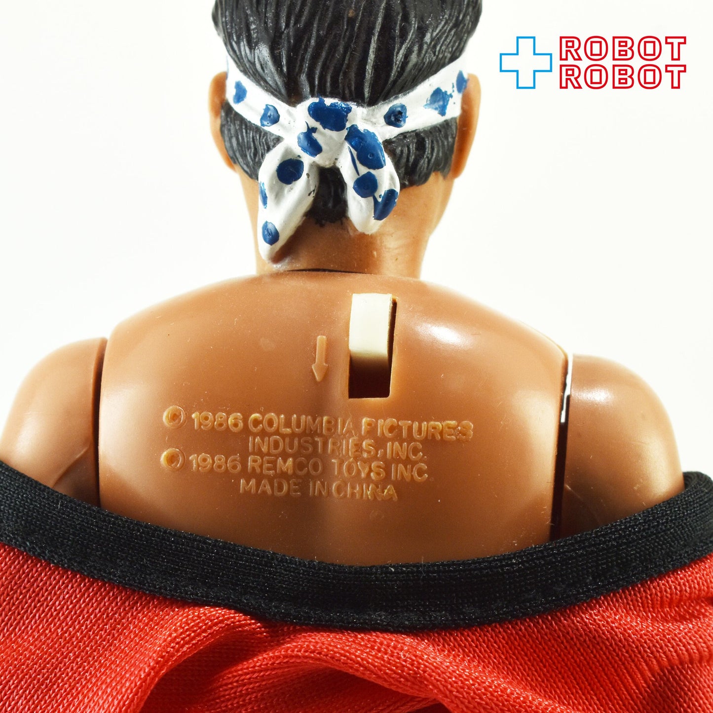 レムコ ベストキッド ( カラテキッド ) ダニエル アクションフィギュア 赤 道着