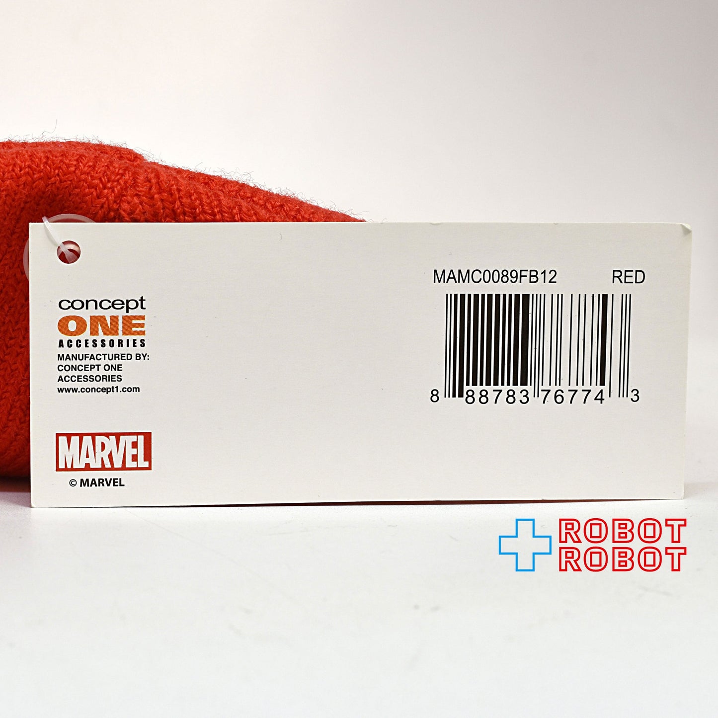 マーベル スパイダーマン ニット帽 メンズ 紙タグ付