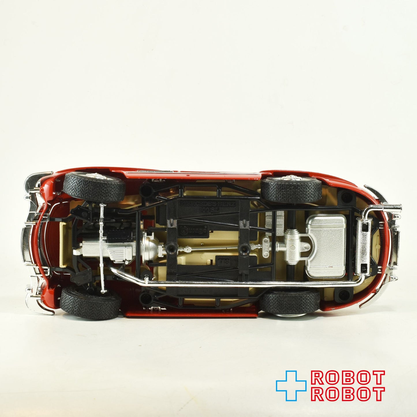 Burago ブラーゴ メルセデス・ベンツ 300SL ロードスター (1957) レッド ダイキャスト ミニカー イタリア製