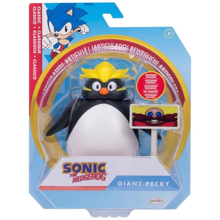 ソニック・ザ・ヘッジホッグ ウェーブ22 ジャイアント・ペッキー w/ クラシック ゴールポスト 4インチ アクションフィギュア 未開封